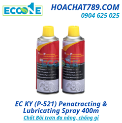 EC KY (P-521) Penatracting & Lubricating Spray 400m Chất Bôi trơn đa năng, chống gỉ